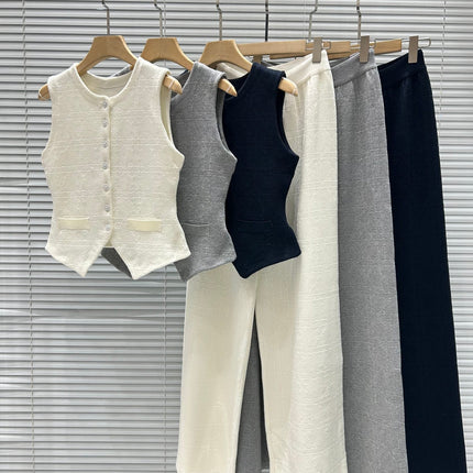 BALMAIN STRAIGHT-LEG PANTS 25253