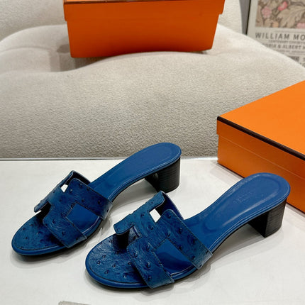 0ASIS SANDAL NAVY CALFSKIN SPECIAL