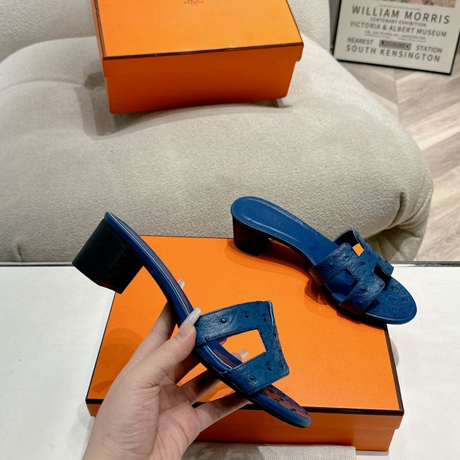 0ASIS SANDAL NAVY CALFSKIN SPECIAL