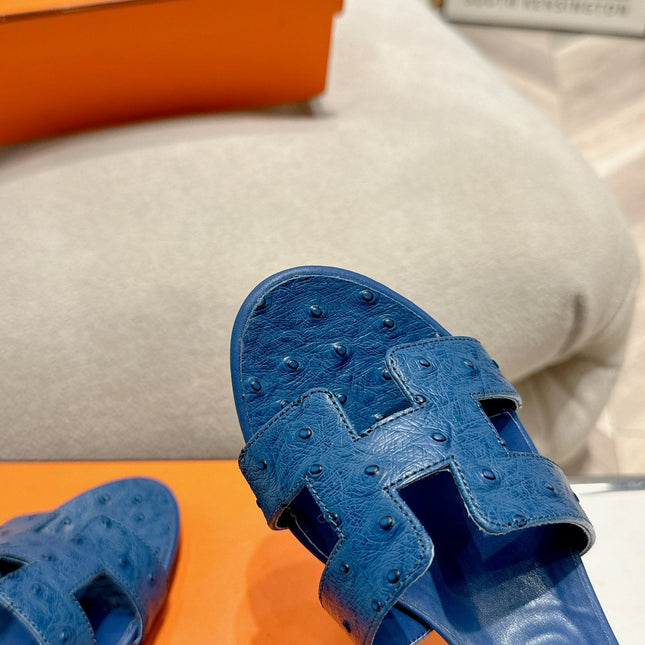 0ASIS SANDAL NAVY CALFSKIN SPECIAL