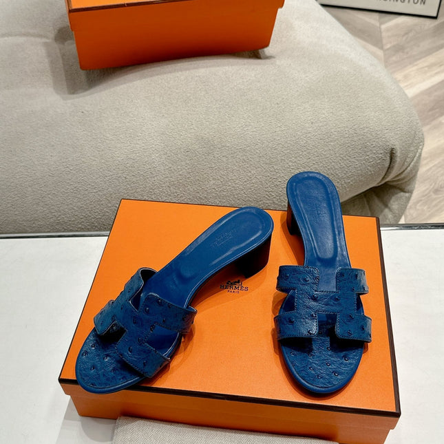 0ASIS SANDAL NAVY CALFSKIN SPECIAL
