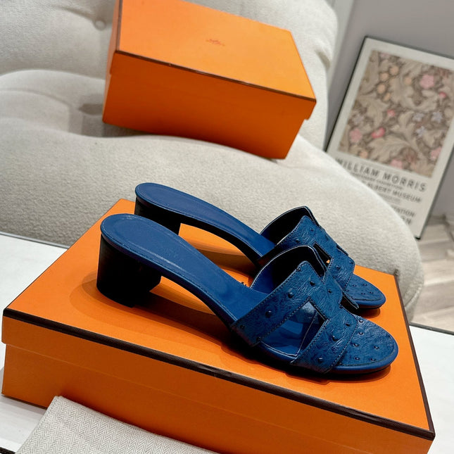 0ASIS SANDAL NAVY CALFSKIN SPECIAL