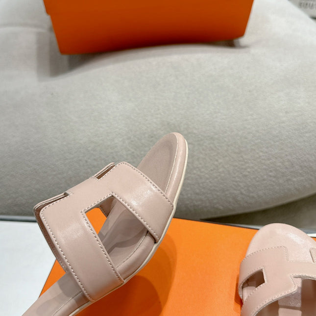 0ASIS SANDAL PASTEL PINK CALFSKIN CLASSIC