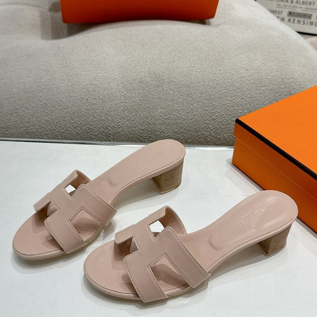0ASIS SANDAL PASTEL PINK CALFSKIN CLASSIC