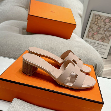 0ASIS SANDAL PASTEL PINK CALFSKIN CLASSIC