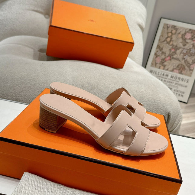 0ASIS SANDAL PASTEL PINK CALFSKIN CLASSIC