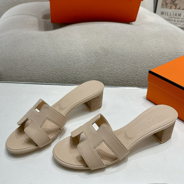 0ASIS SANDAL WHITE CREAM CALFSKIN CLASSIC