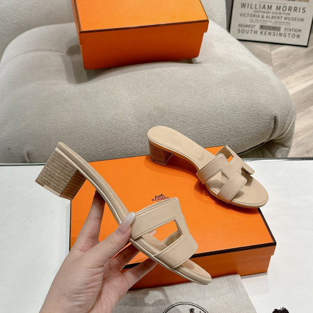 0ASIS SANDAL WHITE CREAM CALFSKIN CLASSIC