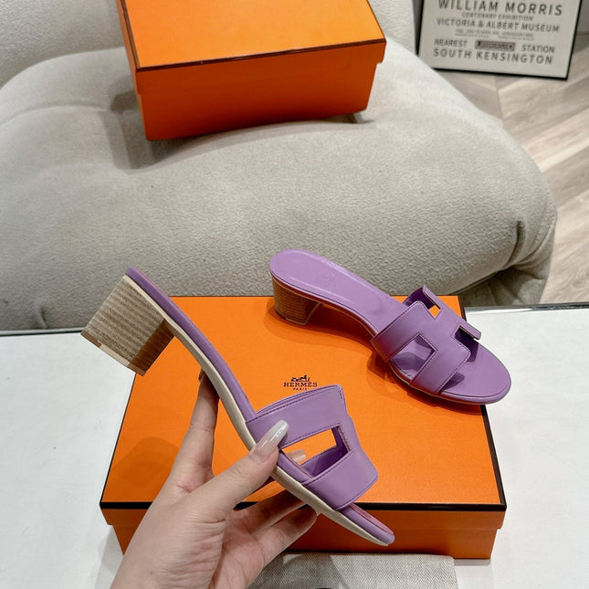 0ASIS SANDAL PURPLE CALFSKIN CLASSIC