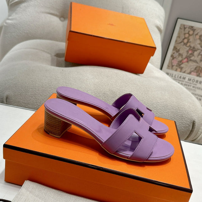 0ASIS SANDAL PURPLE CALFSKIN CLASSIC
