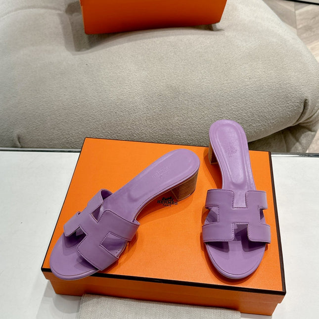 0ASIS SANDAL PURPLE CALFSKIN CLASSIC