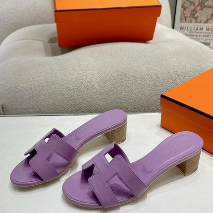 0ASIS SANDAL PURPLE CALFSKIN CLASSIC