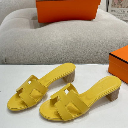 0ASIS SANDAL YELLOW CALFSKIN CLASSIC