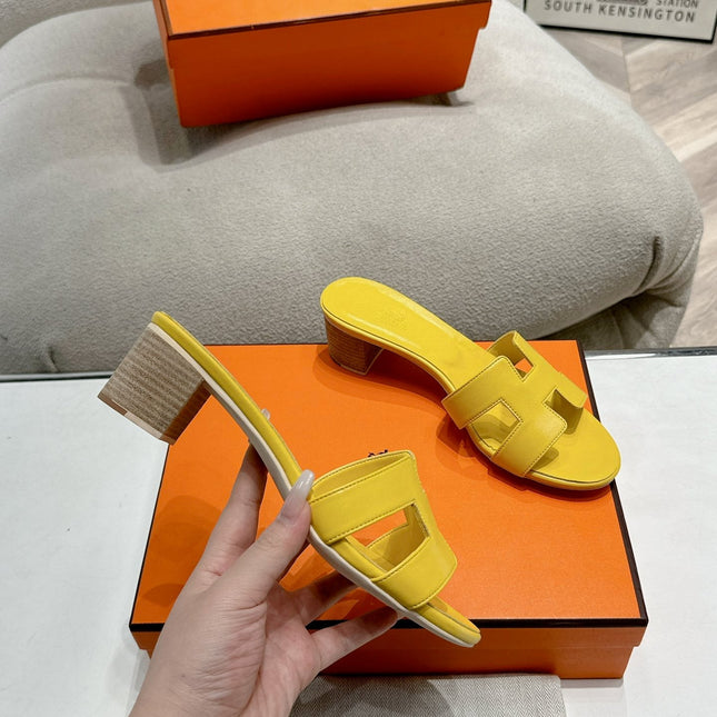 0ASIS SANDAL YELLOW CALFSKIN CLASSIC