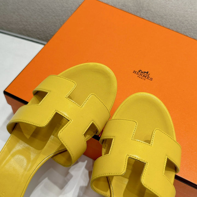 0ASIS SANDAL YELLOW CALFSKIN CLASSIC