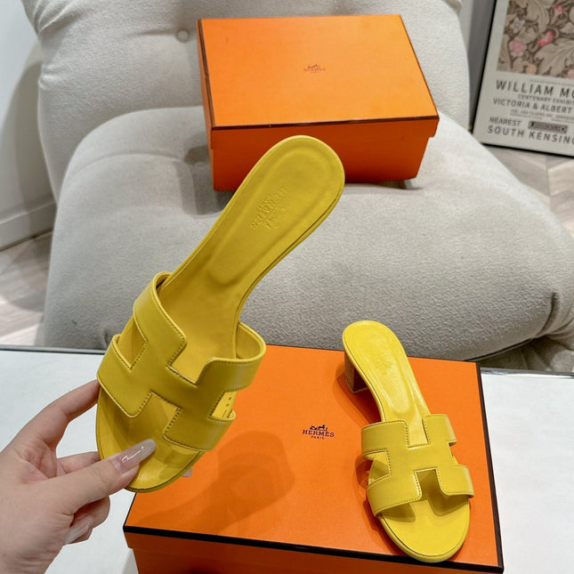 0ASIS SANDAL YELLOW CALFSKIN CLASSIC