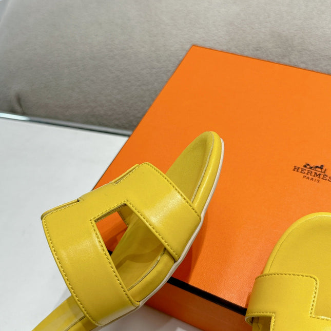 0ASIS SANDAL YELLOW CALFSKIN CLASSIC