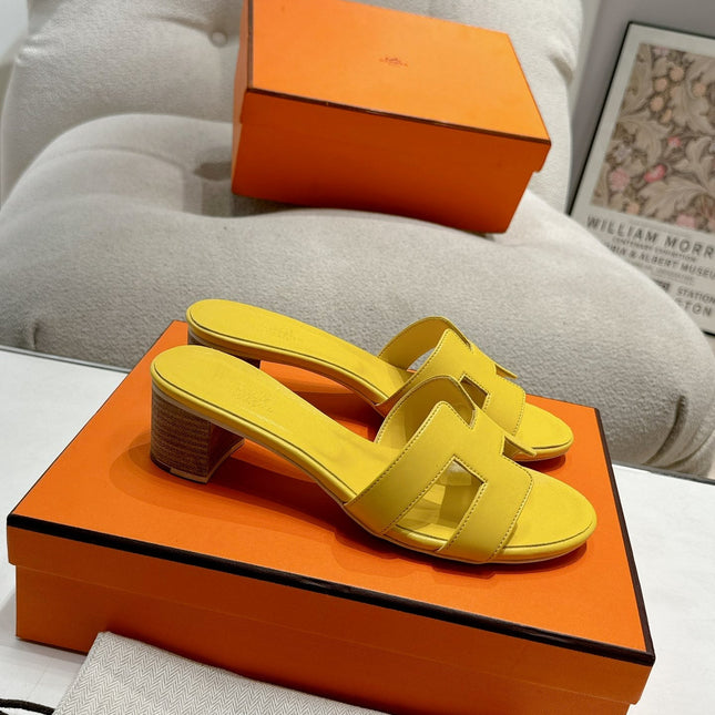 0ASIS SANDAL YELLOW CALFSKIN CLASSIC