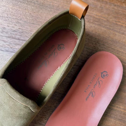 LP VENICE WALK LOAFERS MOSS SUEDE