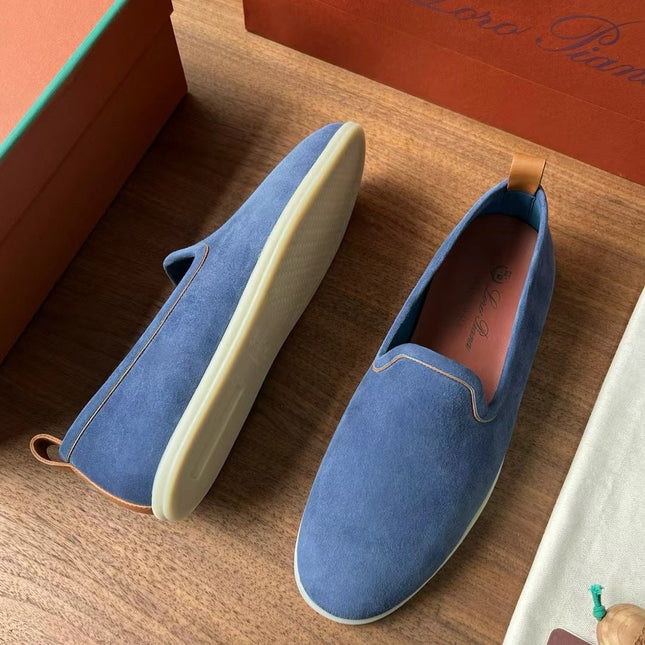LP VENICE WALK LOAFERS CERULEAN SUEDE