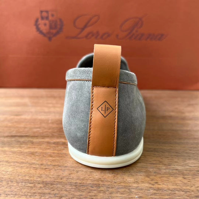 LP VENICE WALK LOAFERS STONE SUEDE