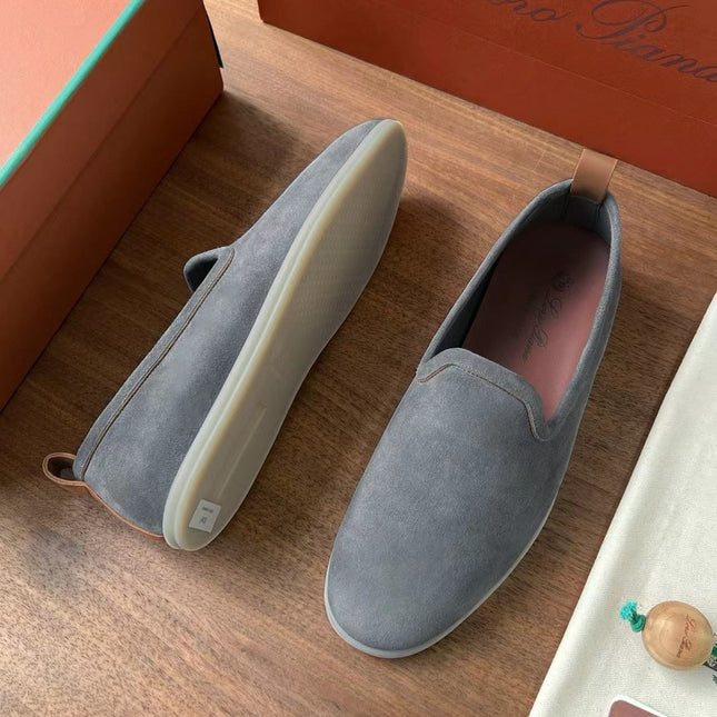 LP VENICE WALK LOAFERS STONE SUEDE
