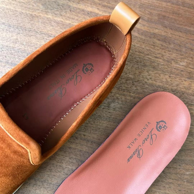 LP VENICE WALK LOAFERS RUSSET SUEDE