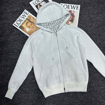 DIOR 25S HOODED KNIT JACKET STYLE 370