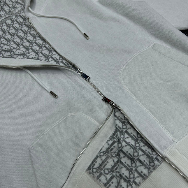 DIOR 25S HOODED KNIT JACKET STYLE 370