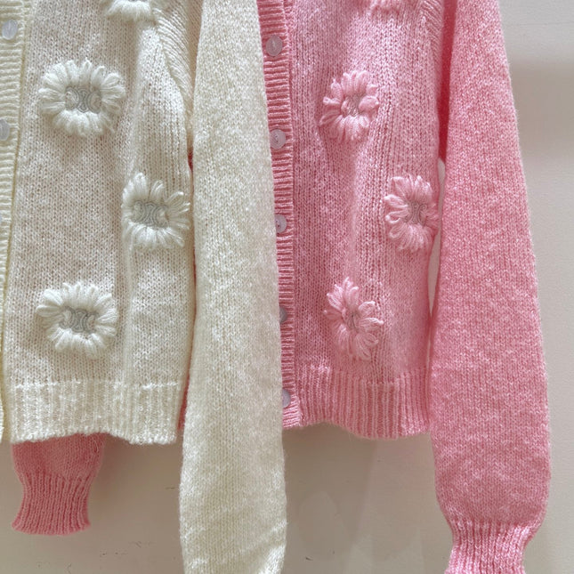 CELINE 25S CROCHET SLEEVE KNIT JACKET 0092