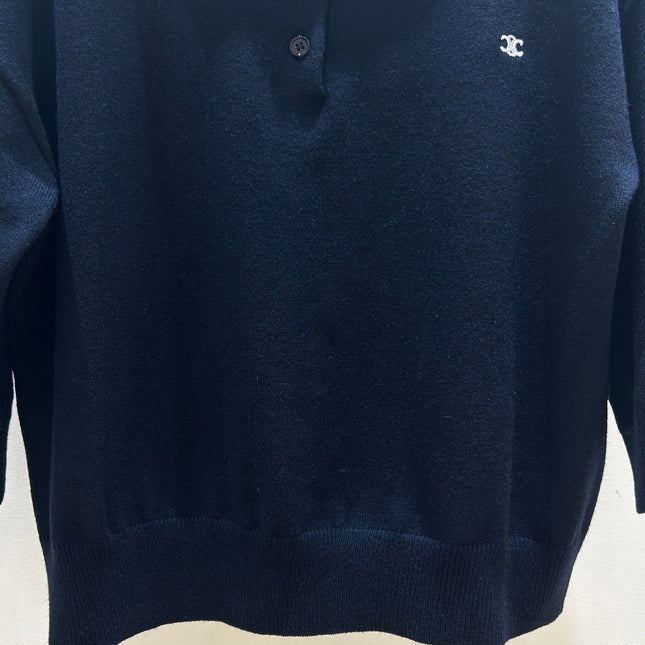 CELINE 25S SHORT-SLEEVE POLO SHIRT 0061