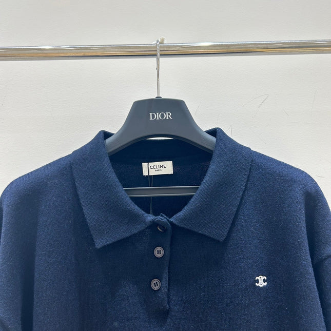CELINE 25S SHORT-SLEEVE POLO SHIRT 0061