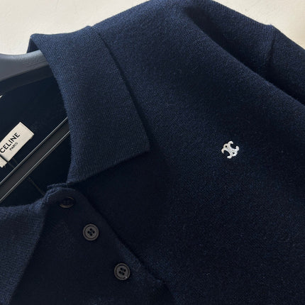 CELINE 25S SHORT-SLEEVE POLO SHIRT 0061