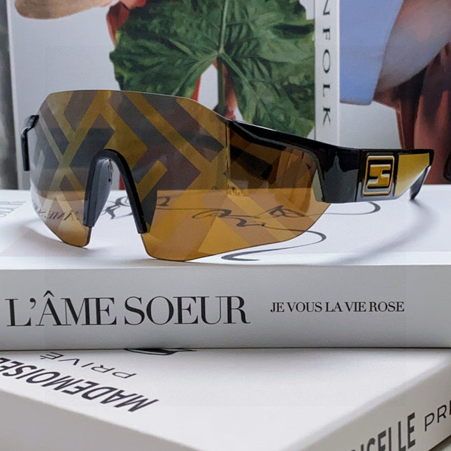 FF SQUARED VISOR FRAME SUNGLASSES 557144 IN ACETATE