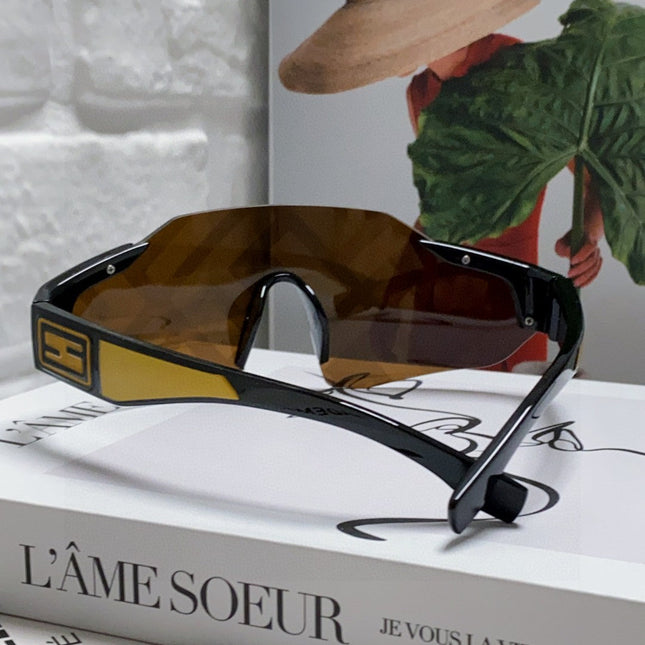 FF SQUARED VISOR FRAME SUNGLASSES 557144 IN ACETATE