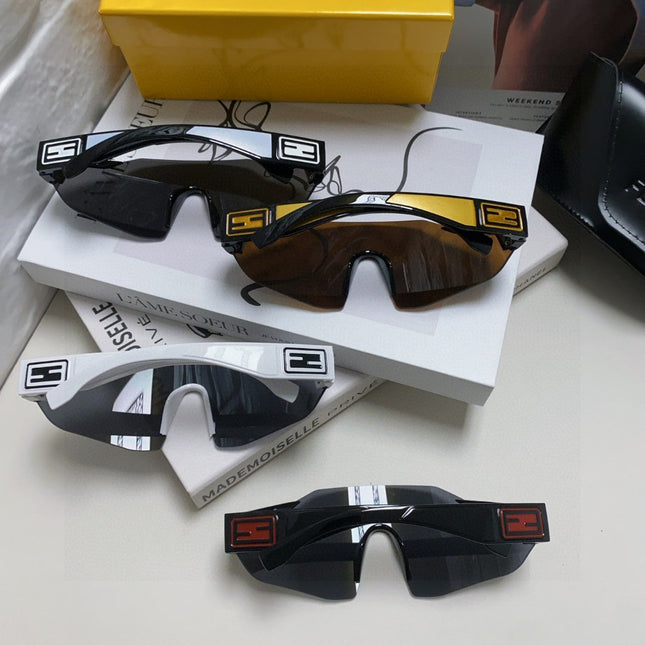 FF SQUARED VISOR FRAME SUNGLASSES 557144 IN ACETATE