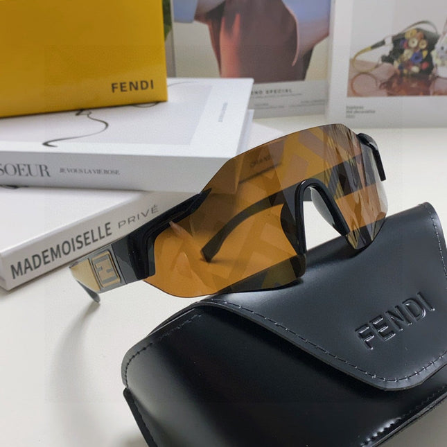 FF SQUARED VISOR FRAME SUNGLASSES 557144 IN ACETATE