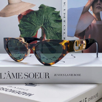 FF DIAMONDS CAT-EYE FRAME SUNGLASSES 557149 IN ACETATE