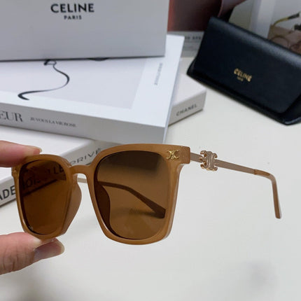 TRIOMPHE SUNGLASS 497816 IN NUDE METAL