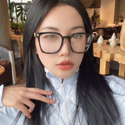 TRIOMPHE SUNGLASS 497818 IN SILVER METAL LIGHT BROWN LENSES