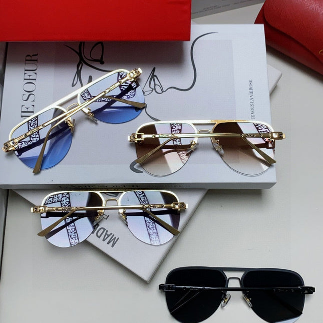 C DE AVIATOR FRAME SUNGLASSES 543538 IN METAL