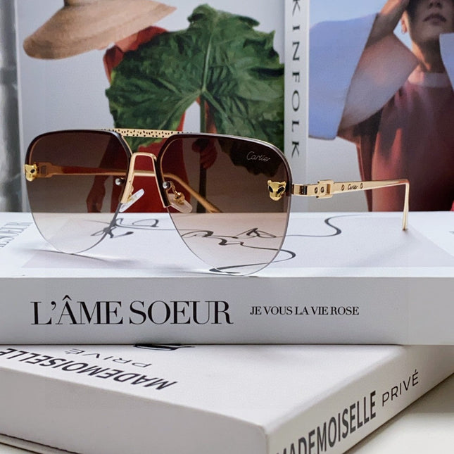 C DE AVIATOR FRAME SUNGLASSES 543538 IN METAL