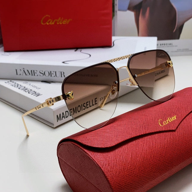 C DE AVIATOR FRAME SUNGLASSES 543538 IN METAL