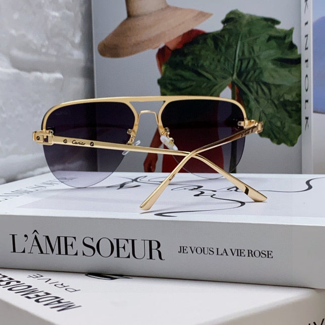 C DE AVIATOR FRAME SUNGLASSES 543538 IN METAL