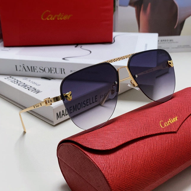 C DE AVIATOR FRAME SUNGLASSES 543538 IN METAL