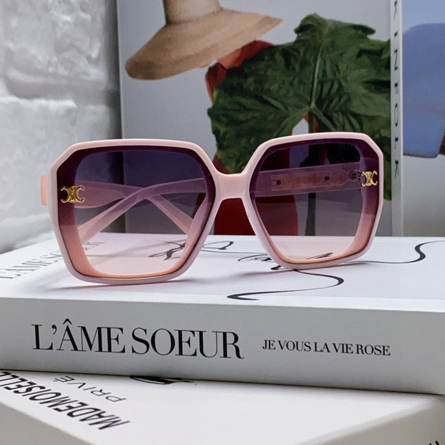 TRIOMPHE SUNGLASSES 548592 IN PINK ACETATE