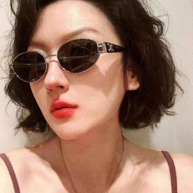 TRIOMPHE SUNGLASSES 548598 IN METAL