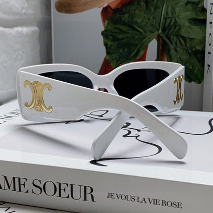 TRIOMPHE SUNGLASSES 548599 IN WHITE ACETATE