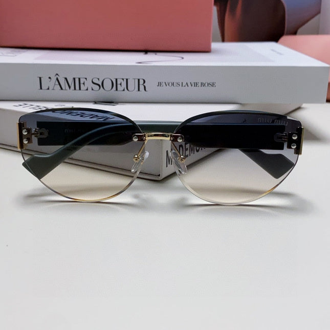 LOGO SUNGLASSES 513012 IN BLUE ACETATE