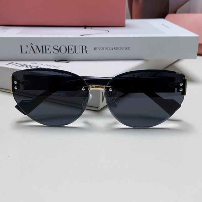 LOGO SUNGLASSES 513013 IN BLACK ACETATE